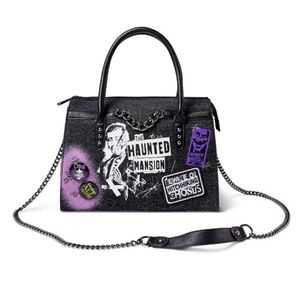 Disney The Haunted Mansion Loungefly Crossbody Handbag Bag Purse Satchel